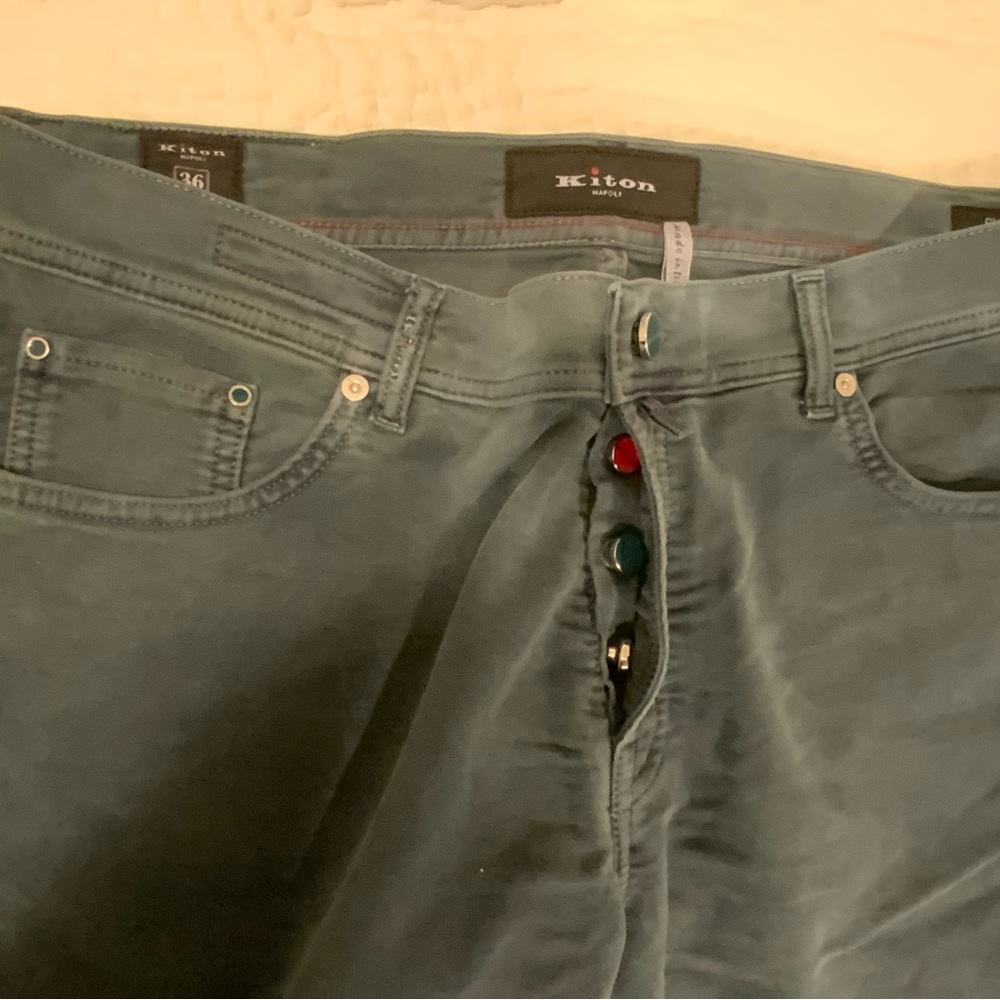 Kiton men’s designer jeans
